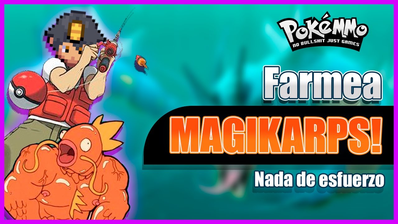 FARMEA MAGIKARPS (Dinero FÁCIL y SIN Esfuerzo) | PokeMMO