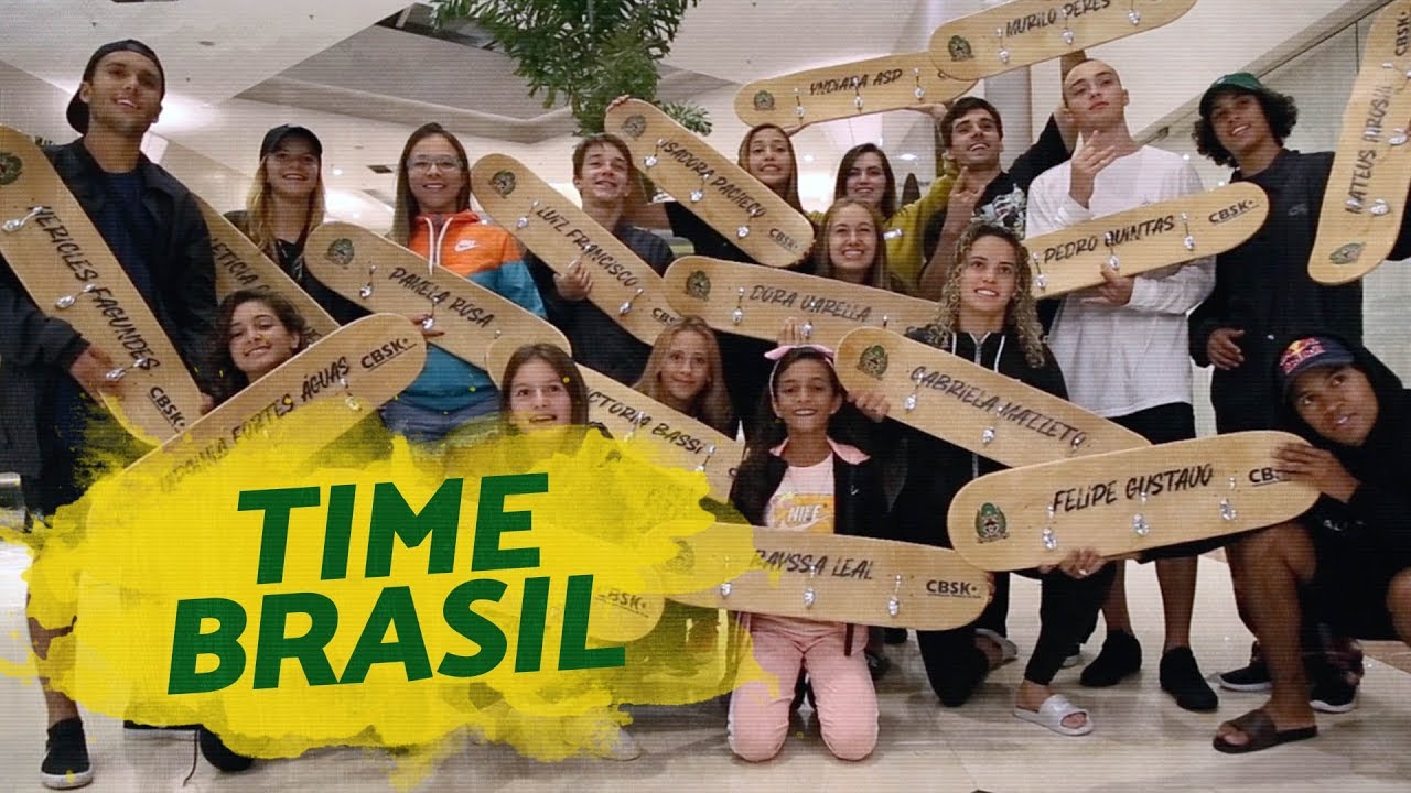 SELEÇÃO DE SKATE TREINA NO CT TIME BRASIL, NO RJ
