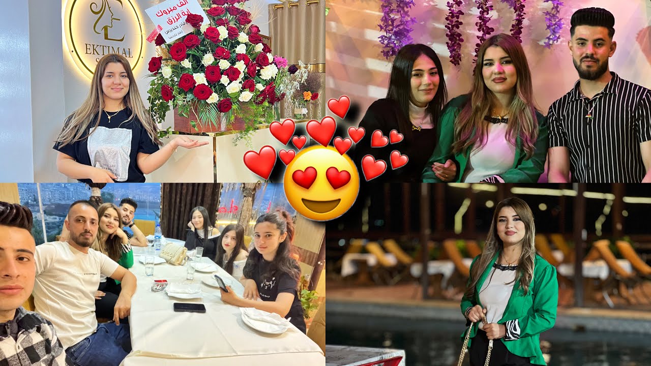 تجهيزات الحفلة مع شباب العيلة وياسو😍 اجاني اكبر هدية ورد🥹🌹