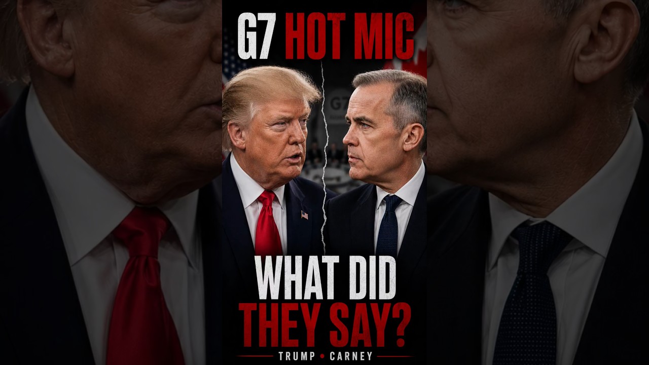 🎤 О чем НА САМОМ ДЕЛЕ говорили Трамп и Марк Карни? | Разбор записи с &laquo;горячего микрофона&raquo; на G7