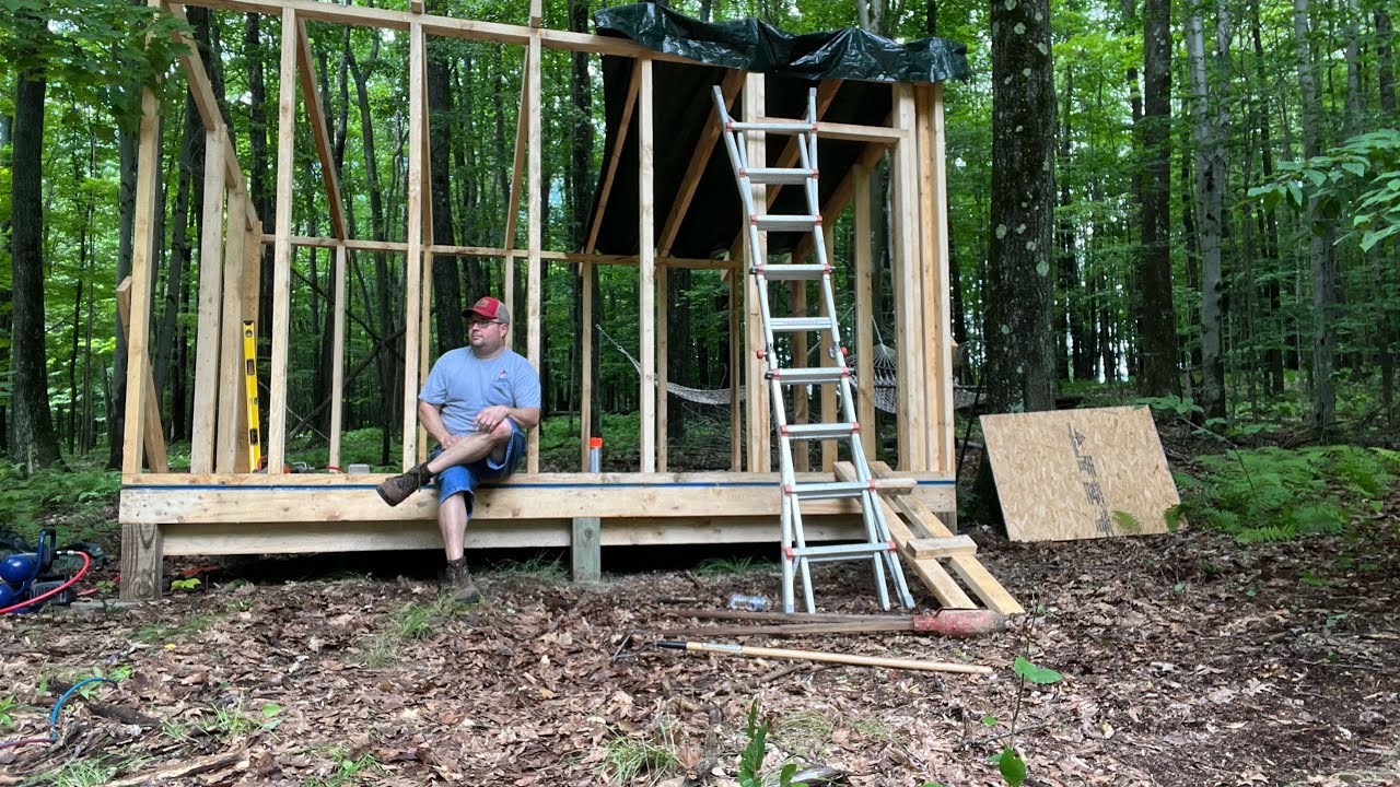 Small cabin build/Sugar Shack, Part 1!