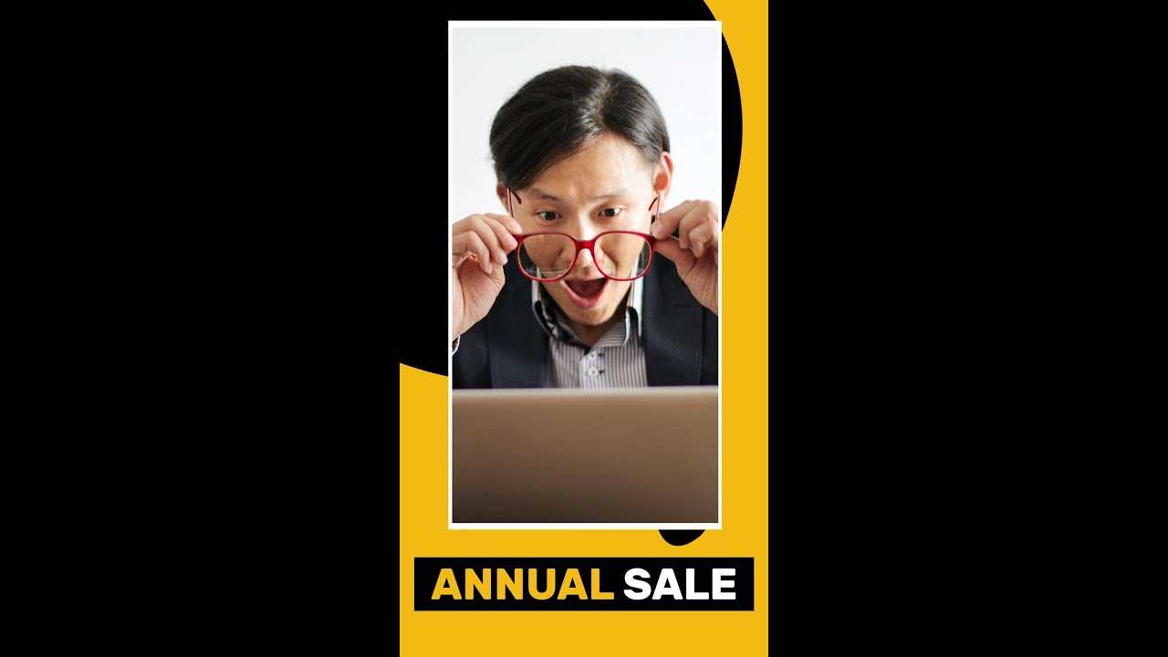 Video template - Annual Sale