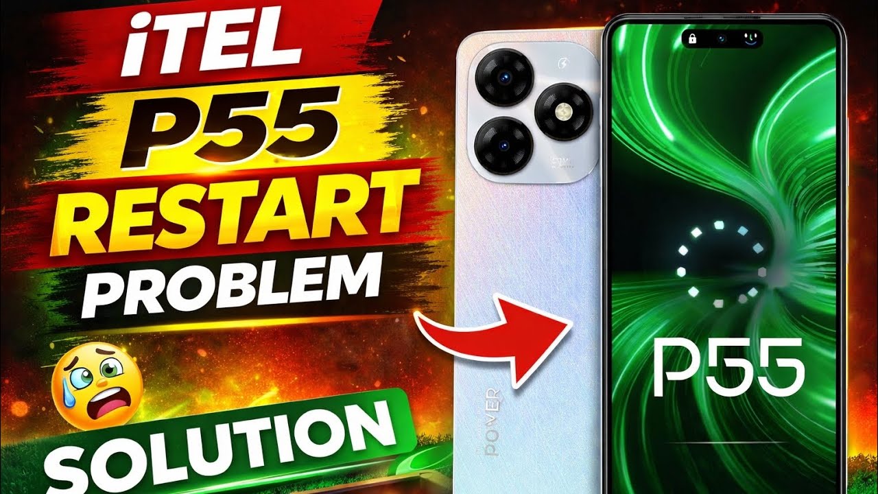 itel p55 restart problem ITEL A666LN auto restart problem solution..  ITEL P55 #mobilerestart 