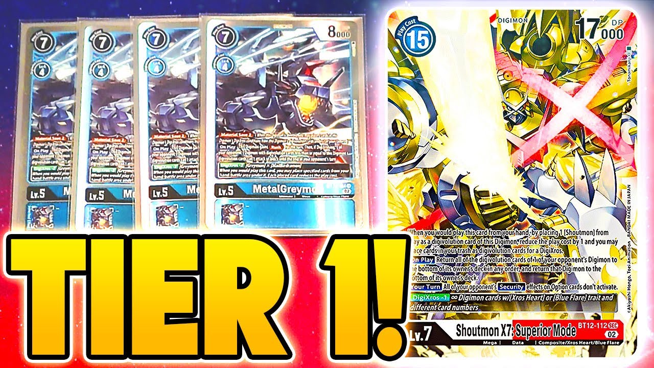THE BEST BLUE FLARE DECK! | BT-12 | Digimon Card Game