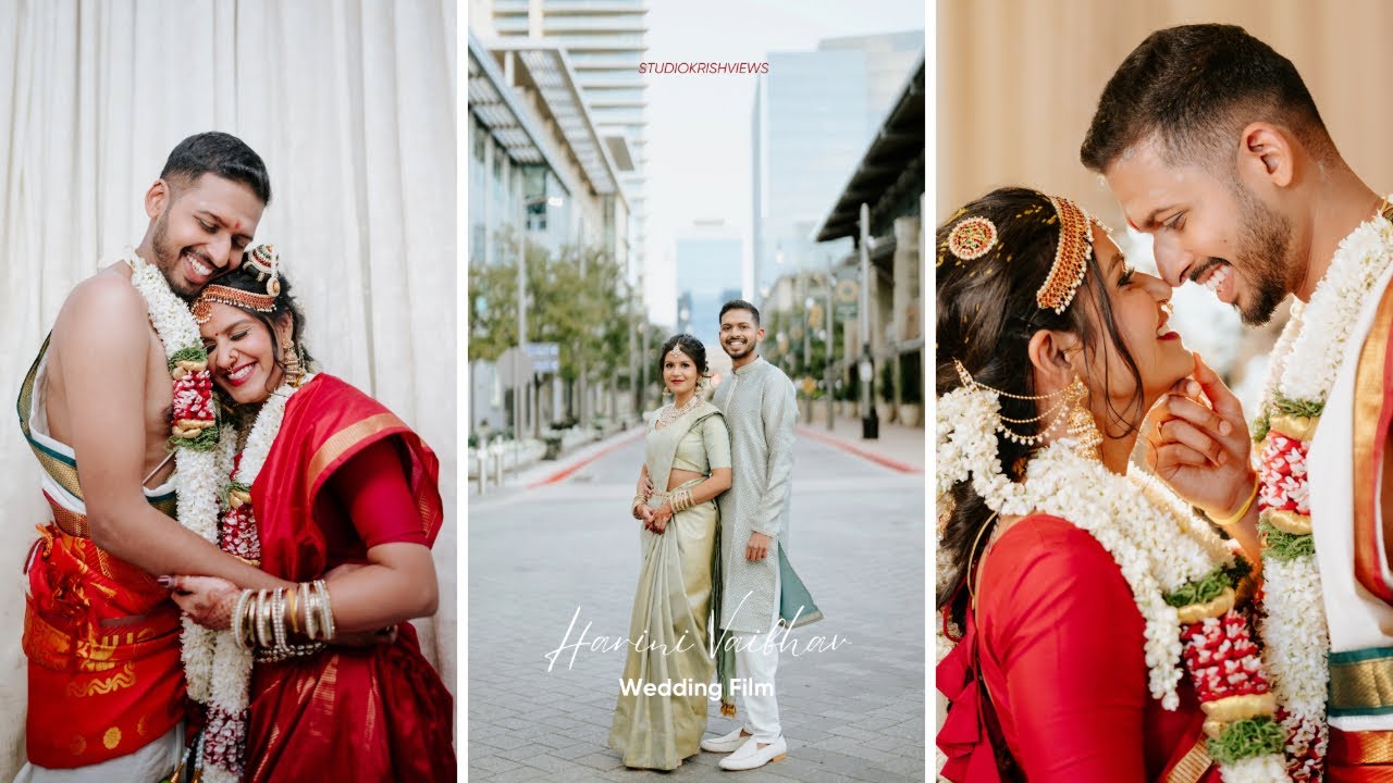 Harini & Vaibhav Wedding Film | Dallas Texas | 4K Cinematic by studiokrishviews