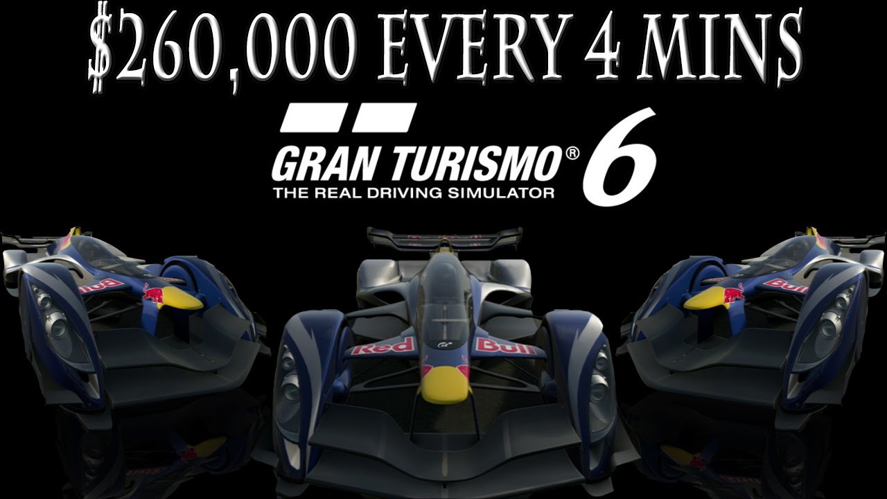 Gran Turismo 6 Unlimited Money Glitch - GT6 Money Cheats Easy Money $ 260,000 - 1080p
