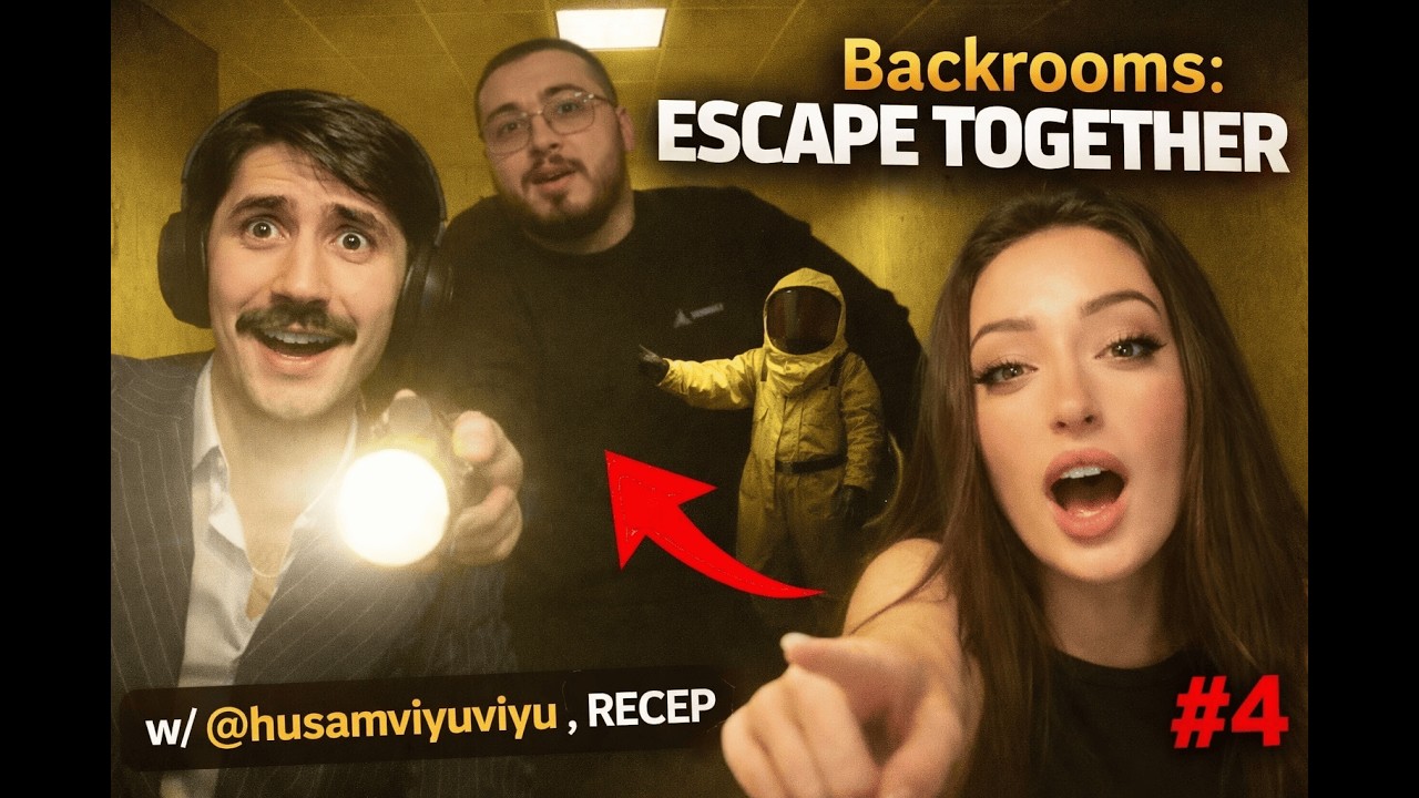 Busqweit Backrooms:Escape Together Oynuyor w/ @husamviyuviyu , RECEP #4