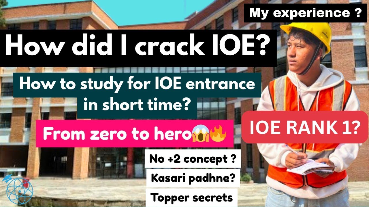 From Zero Concept to IOE Rank 1😱🔥 | Pulchowk Topper&rsquo;s 3-Month Strategy Revealed!