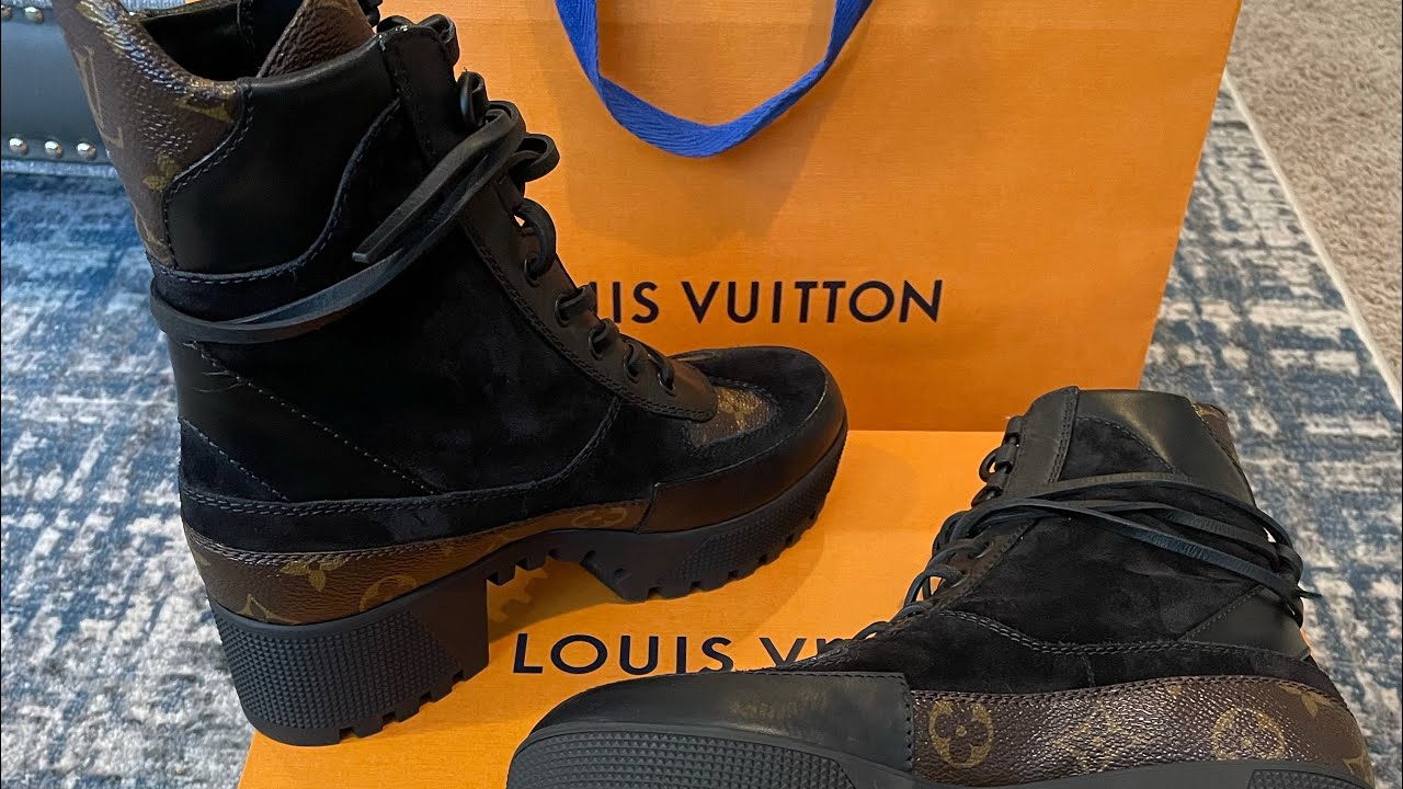 Louis Vuitton Laureate Platform Desert Boots Unboxing| Mod SHOTS| Review