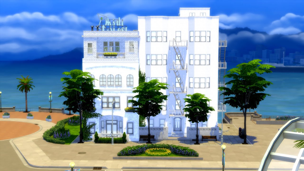 San Sequoia Apartment | NO CC | Speed build | The Sims 4