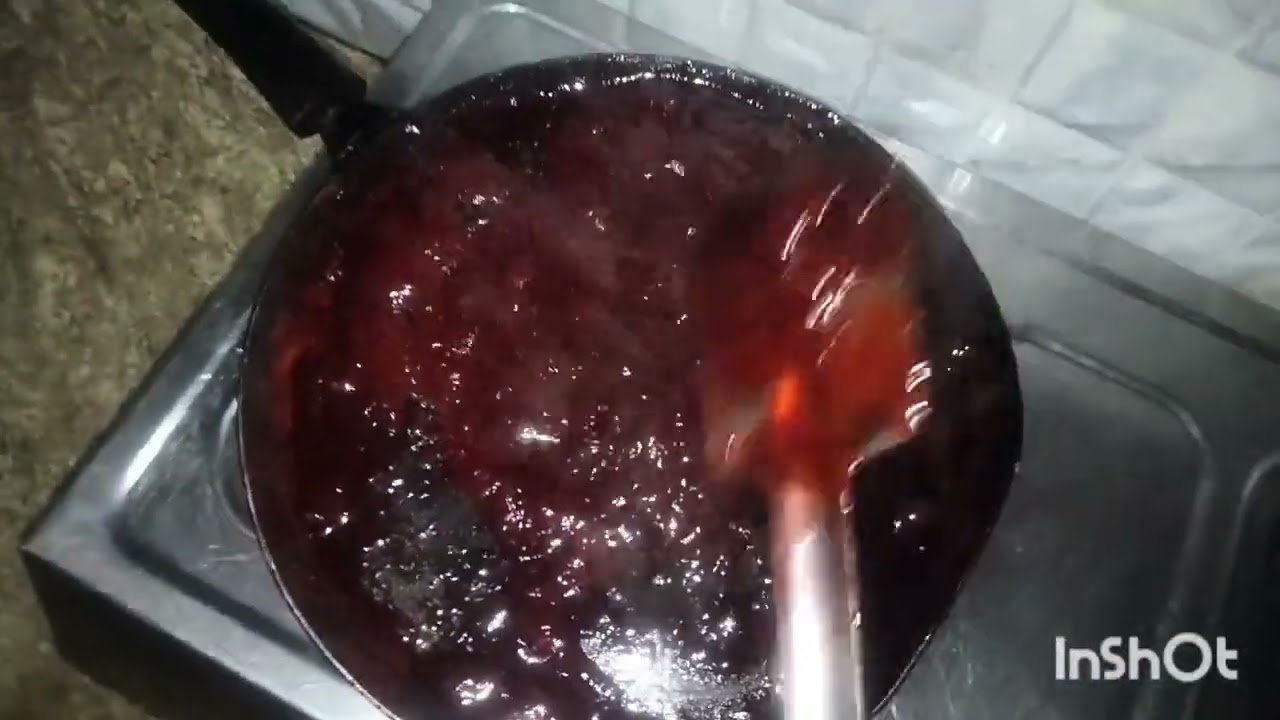 Easy and tasty trick for strawberry jam recipe #strawberry #shorts #viral #foodie #shortvideo