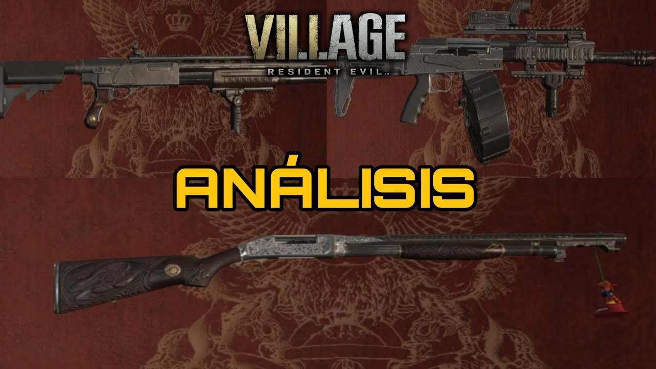 ¿Cuál es la MEJOR ESCOPETA del JUEGO? (Análisis) Resident Evil 8 Village