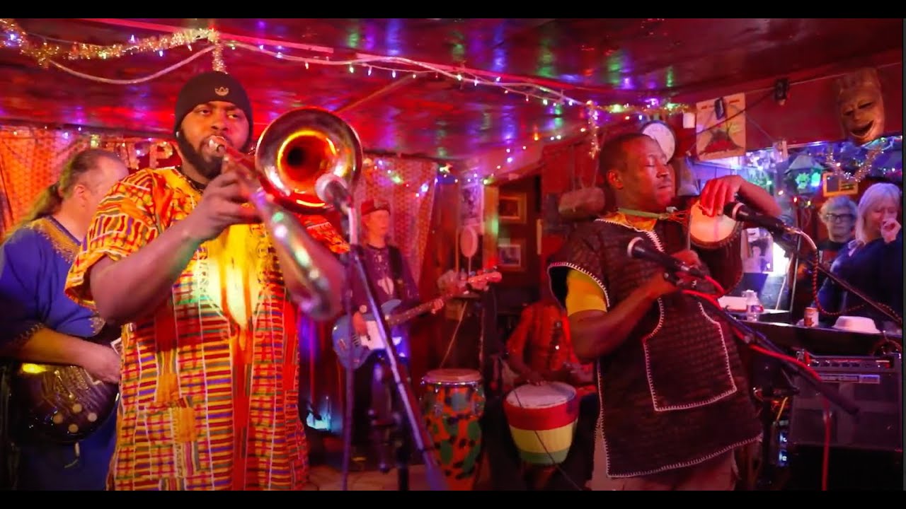 Zoumountchi Live Snippets ~ Africa Night at Sahara Lounge, Austin, Texas