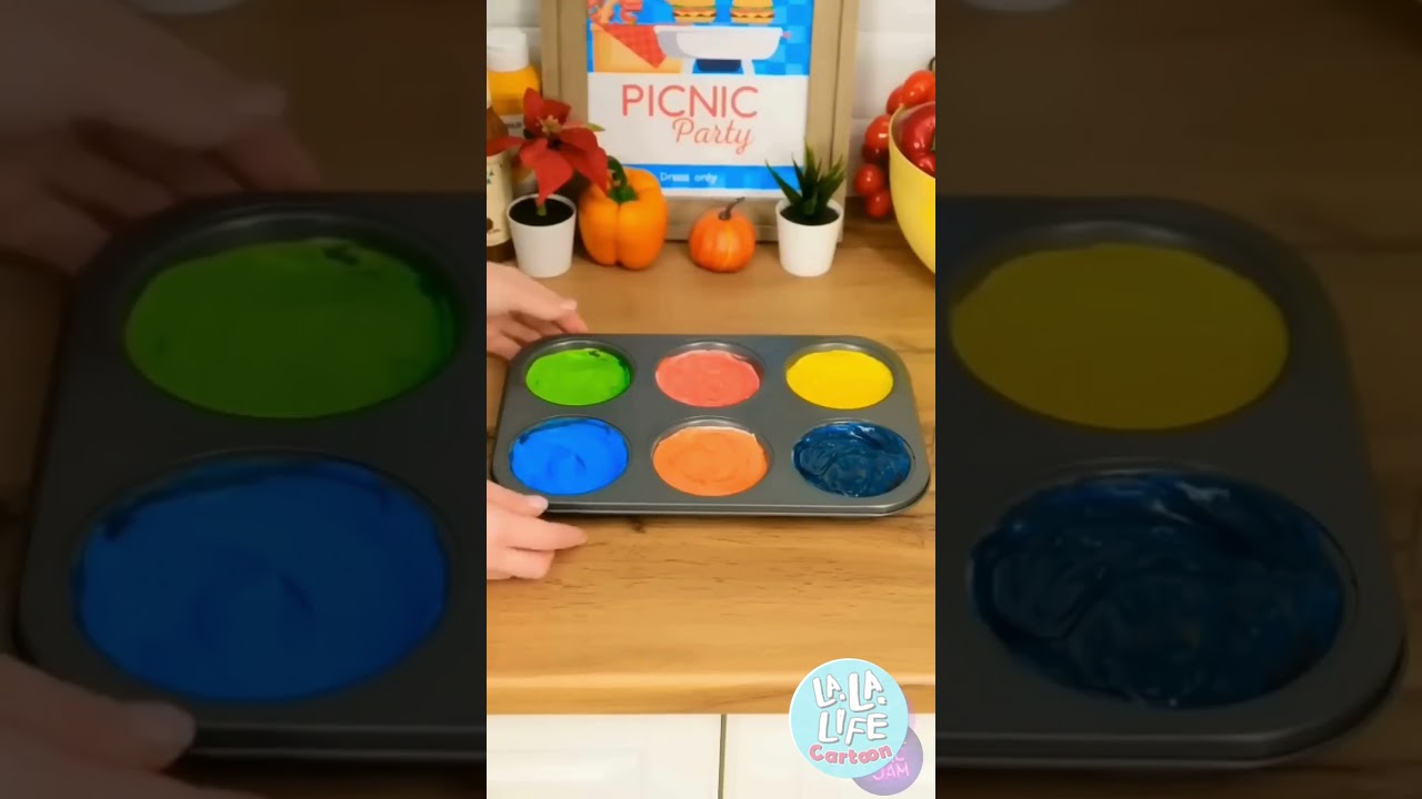 Does your kid love to eat paint? Check this out! 🎨 #parenting #hacks #crafts #painting