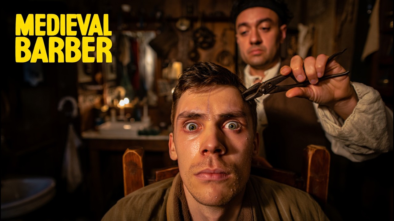 What Going to the Barber Was REALLY Like in Medieval Europe | Dark History for Sleep