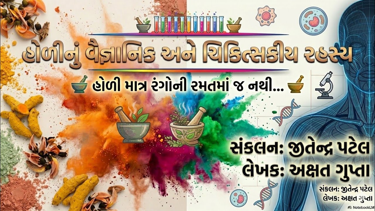 SCIENCE BEHIND HOLI CELEBRATIONS હોળીની ઉજવણી પાછળનું વિજ્ઞાન 