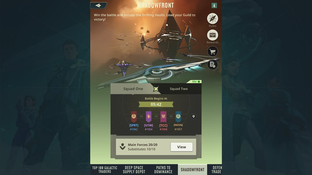 Shadowfront Event LIVE!