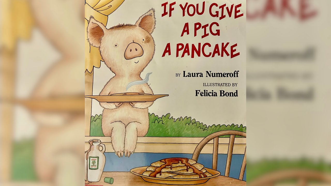 If you give a pig a pancake 🐷🥞 ￼