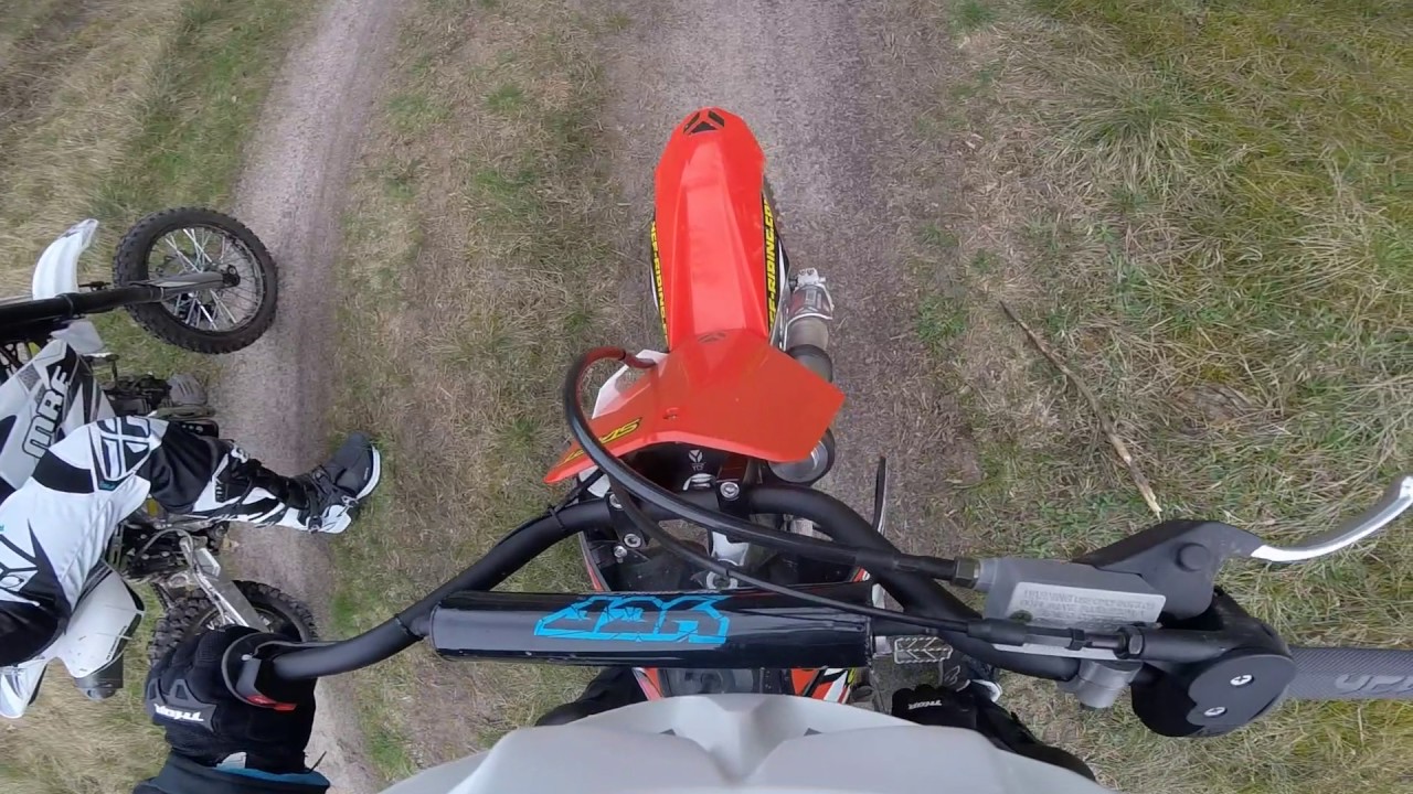 MRF 140HQ i YCF 125 - pierwsze kroki na PITBIKU.