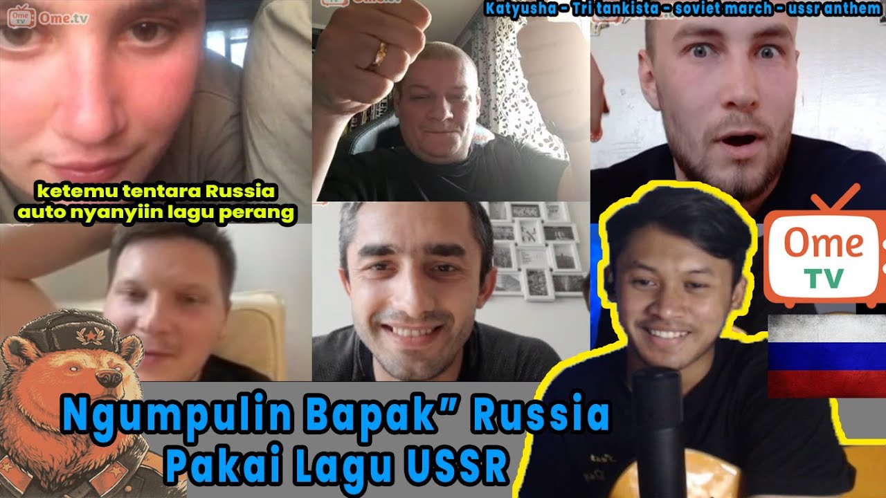 Full Nyanyi Lagu USSR di Server RUSKI | Katyusha - Tri Tankista - Soviet March - USSR Anthem | OmeTV