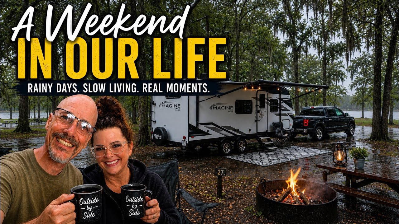 Slow Living on a Rainy Weekend | Real RV Life Vlog