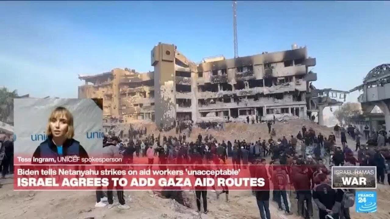 UNICEF aiding children in Gaza: 'The most dangerous place in the world to be a child' • FRANCE 24