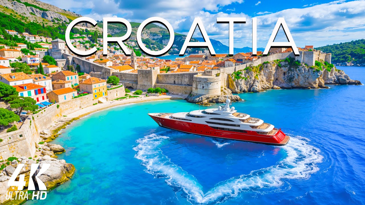 [4K] Croatia - Island Tranquility & Tropical Dreamscapes | Deep House Chill