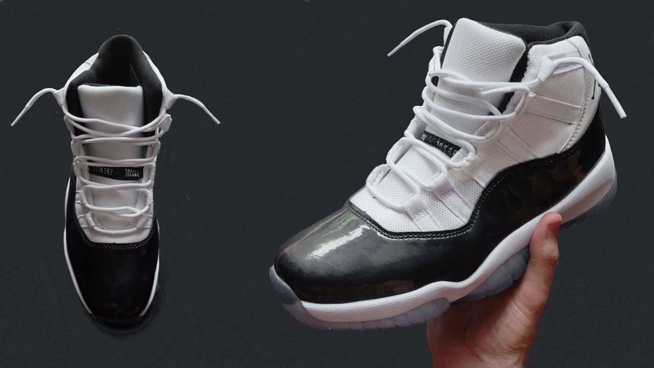 HOW TO LACE NIKE AIR JORDAN 11 LOOSELY (THE BEST WAY)