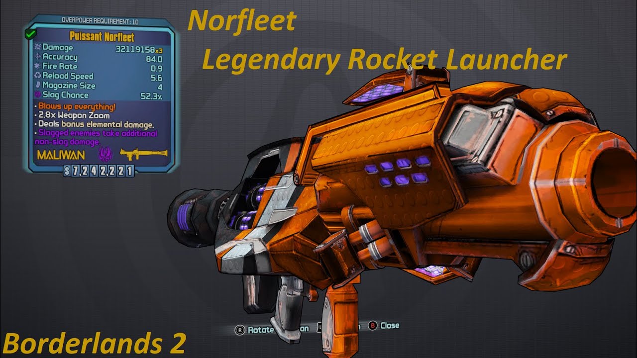 Borderlands 2: Norfleet. World Burn and Pimpernel combo, destroys OP10 Hyperius.