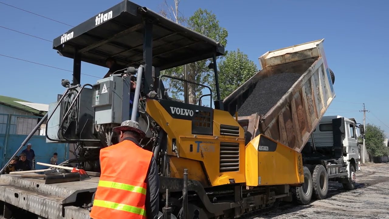 Асвалткунии роҳи Чимтеппа-Шарора-Ҳисор