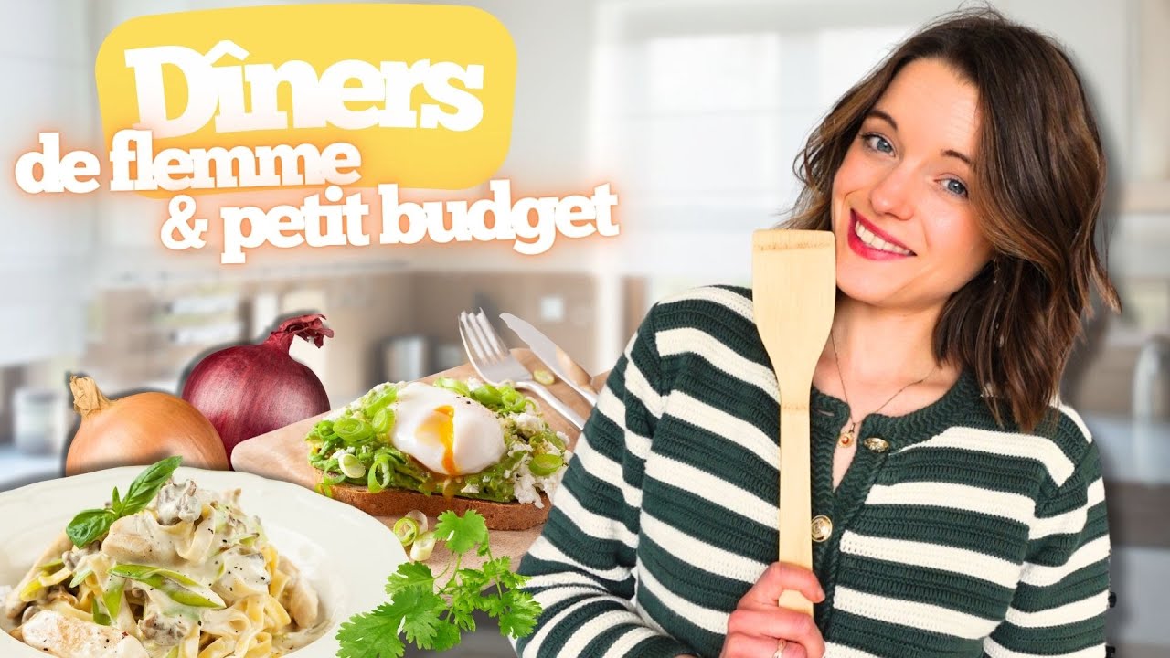 Dîners équilibrés de flemme | protéinés, rapides et petit budget !