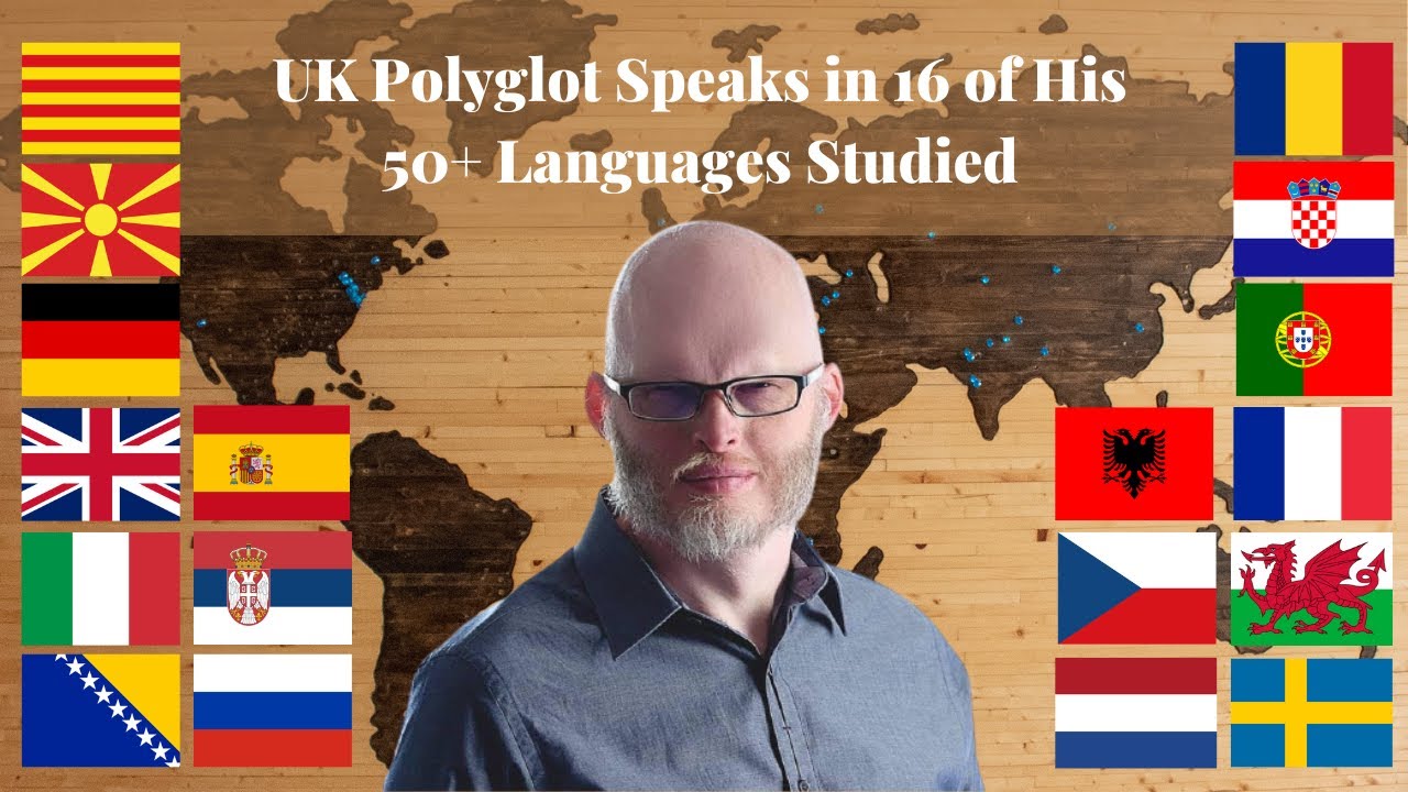 Hyperpolyglot - Polyglot and Multilingual Ambassador speaks in 16 languages