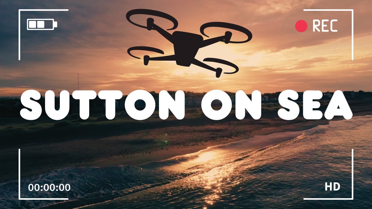 Sutton On Sea - Drone Footage - 18th July 2023