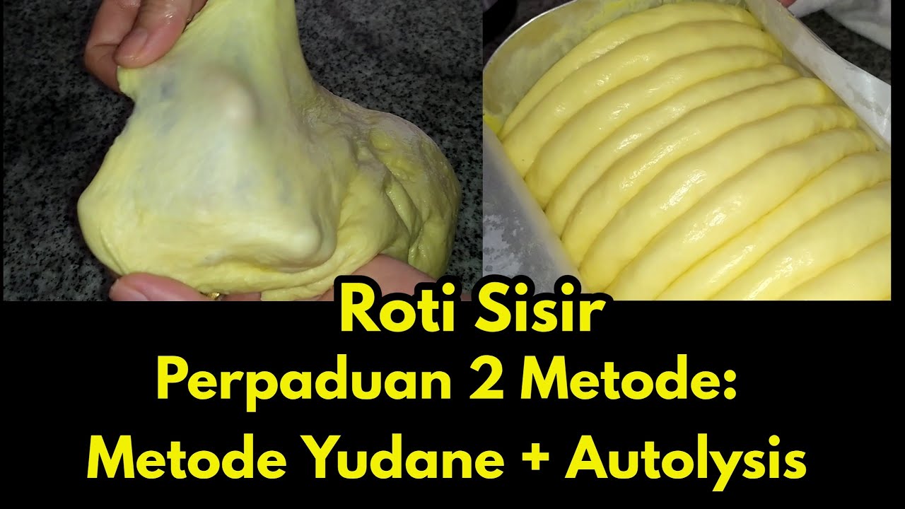 ROTI EMPUK DAN LEMBUT TANPA MIXER TANPA ULEN METODE YUDANE + AUTOLYSIS