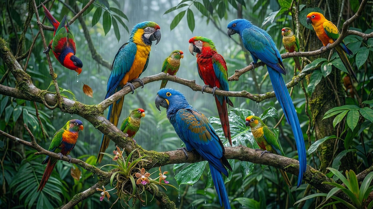 Soulful Rain & Birdsong 🌧️🕊️ Nature Melodies for Deep Healing
