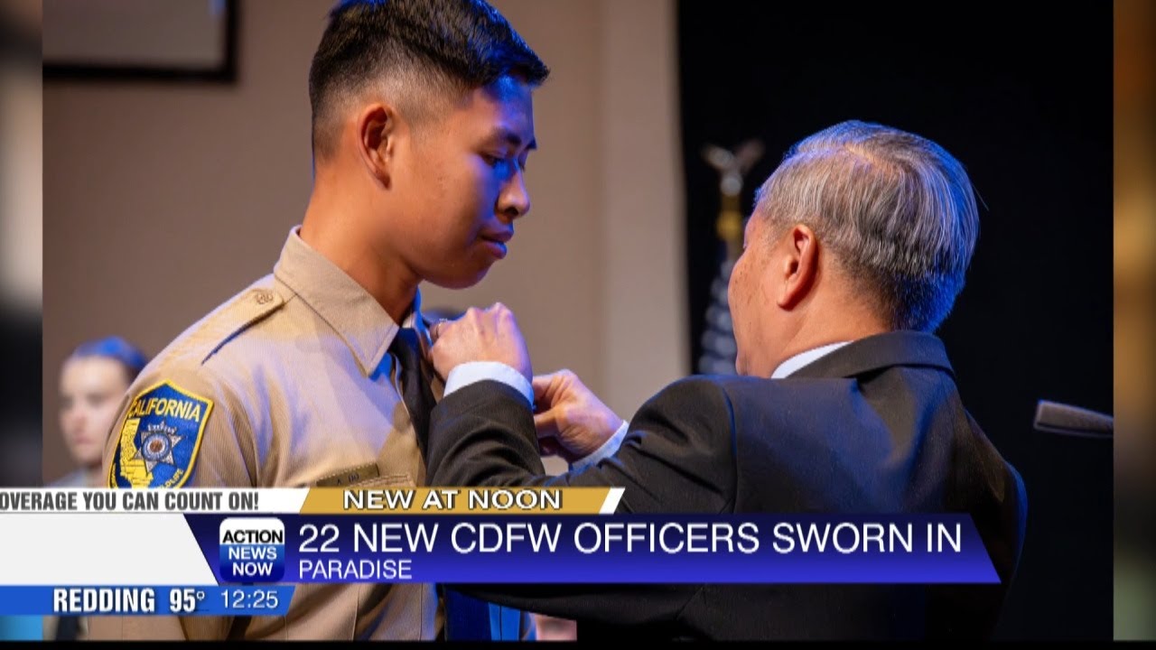 California Department of Fish and Wildlife welcomes 22 new officers