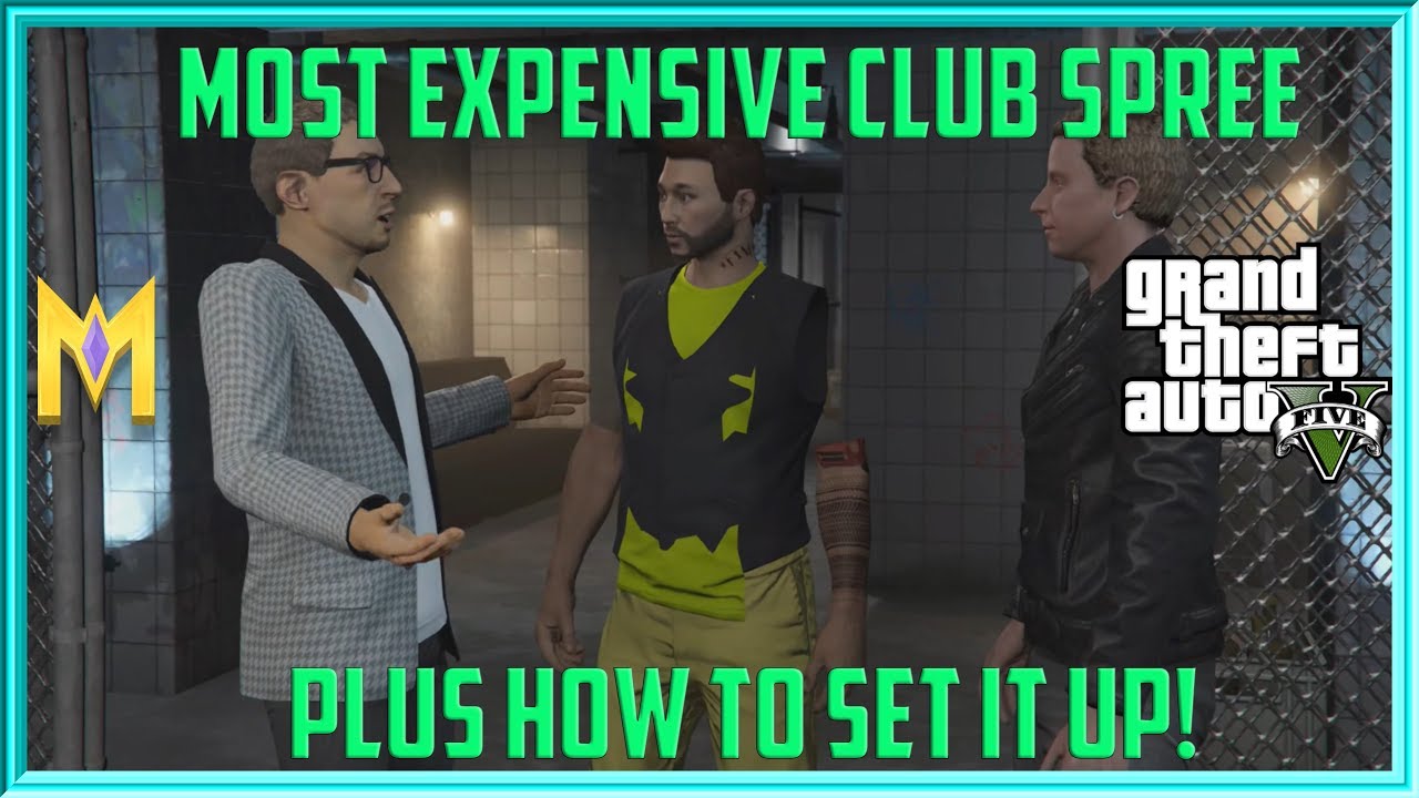 GTA 5 Online NIGHTCLUB DLC -  MOST Expensive Club Spending Spree & SETUP Missions - ALL CUTSCENES