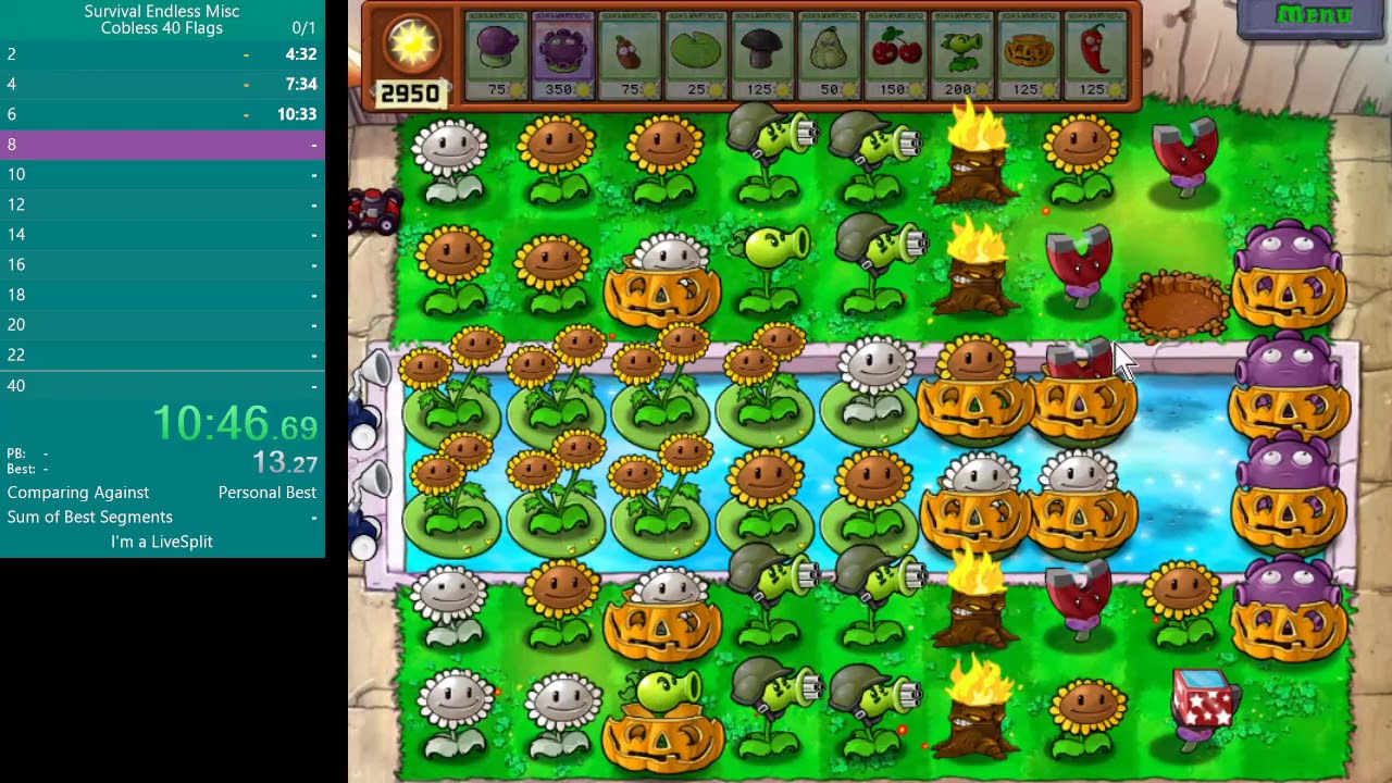 Survival Endless Cobless (40 Flags) in 1:10:42