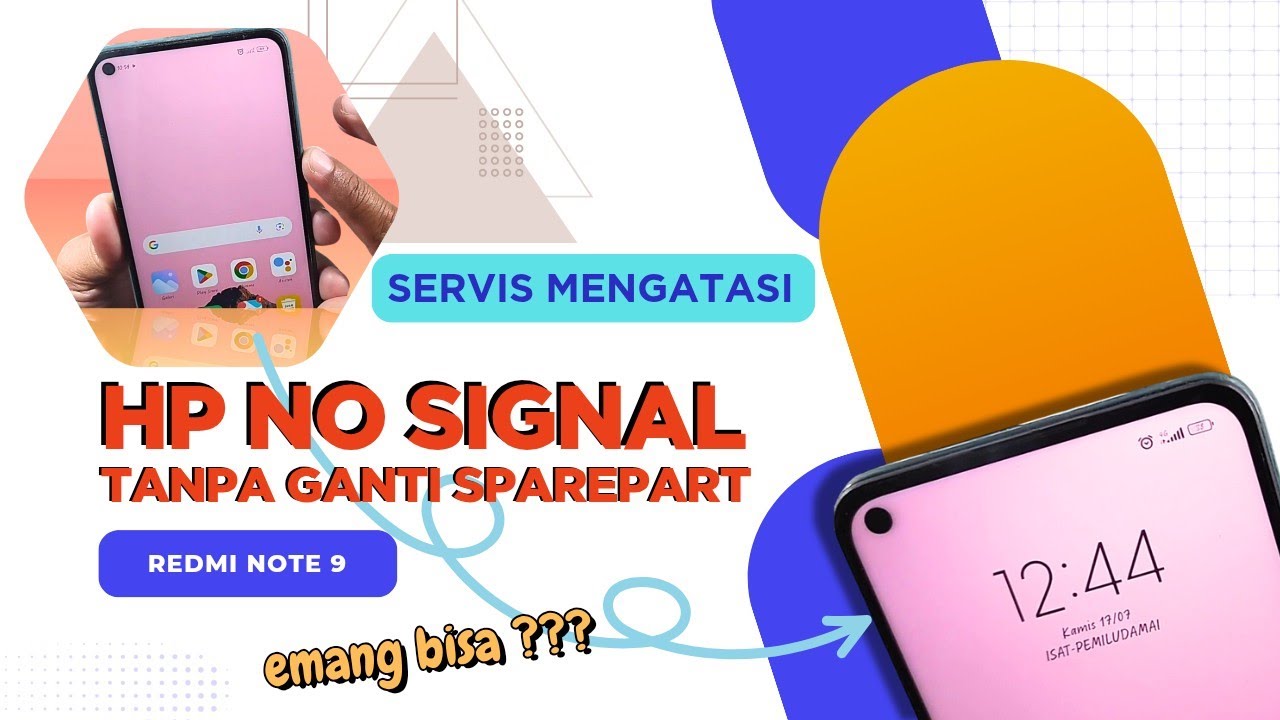 SIMPEL MENGATASI REDMI NOTE 9 SIGNAL HILANG