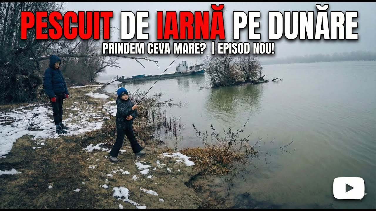 Pescuit pe Dunăre. In căutarea șalăilor de iarna