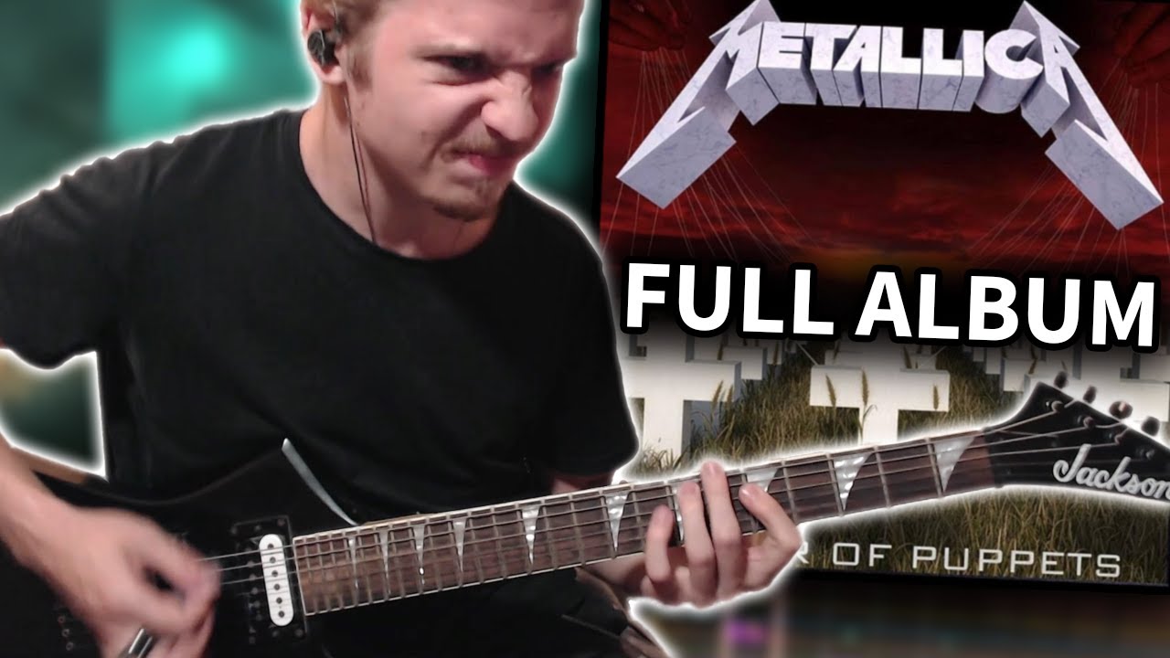 Metallica - "Master of Puppets" Full Album Guitar Cover (Rocksmith CDLC)