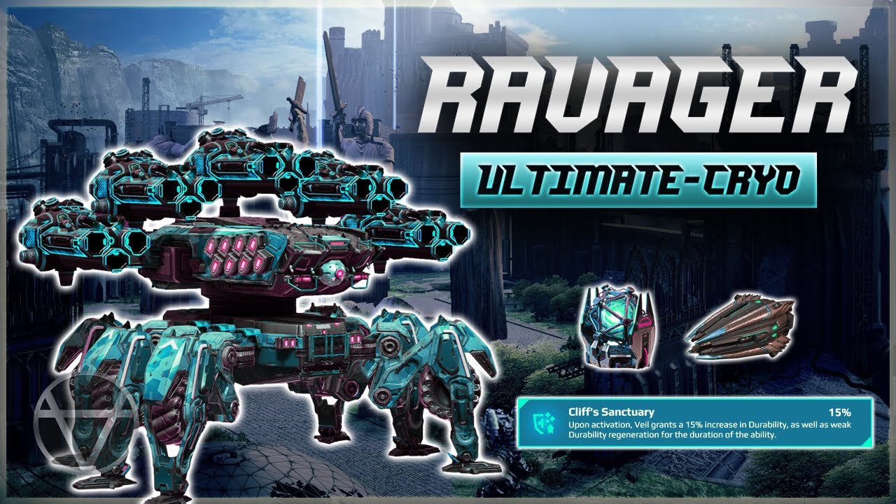 5X Ultimate Cryo RAVAGER – Mk3 Gamepaly | War Robots