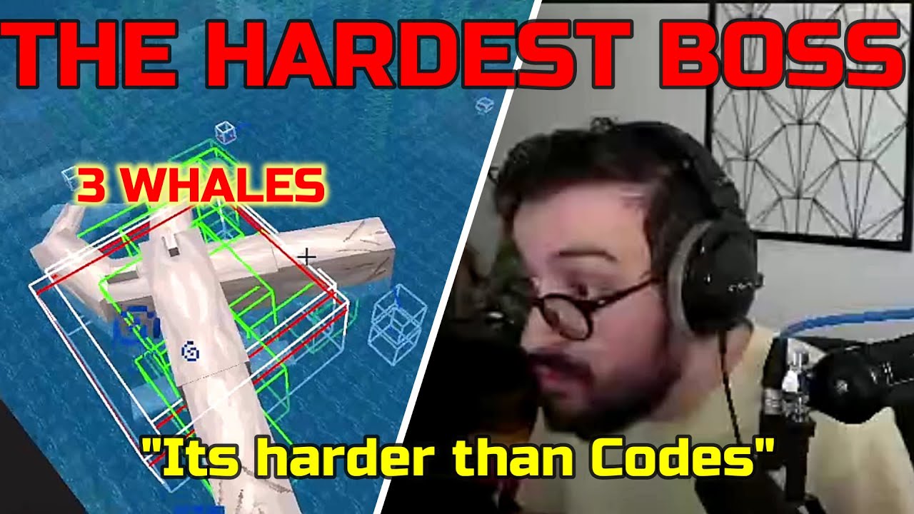 Etoiles Fights 3 whales at the same time with Code Sword on QSMP Minecraft