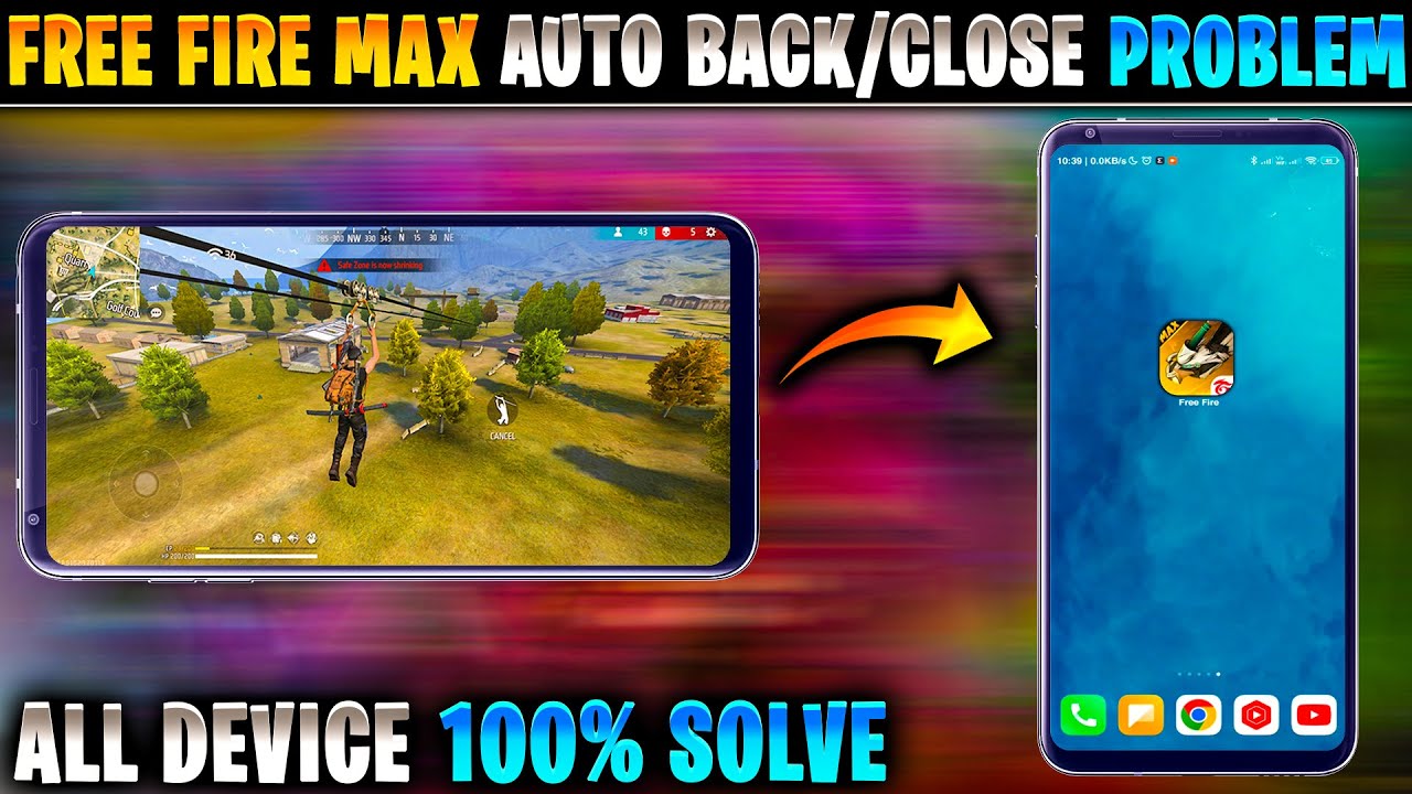 Free fire max auto back problem solved 2023 | How to solve free fire max auto back problem 2023