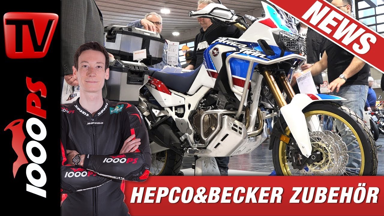 Gepäcksysteme, Sturzbügel, Styling - Neuheiten für 2019 von Hepco & Becker