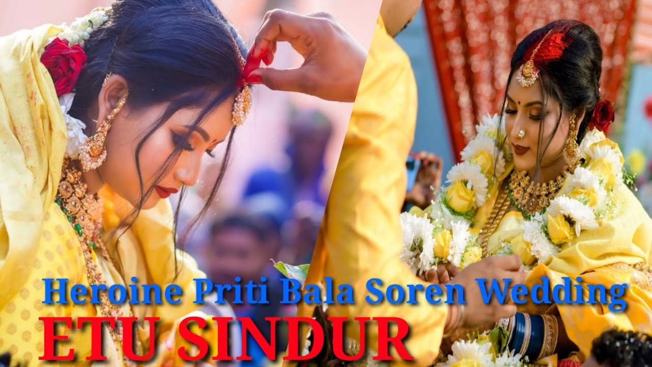Etu Sindur//Heroine Priti Bala Soren Wedding Video//Santali Bapla @ReemilMT