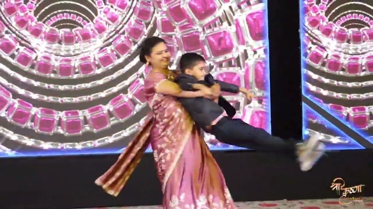Pradnyesh's performance with mom @sangit ceremony of Ulka's wedding 