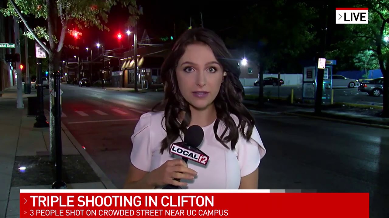 3 shot on crowded street near UC's campus