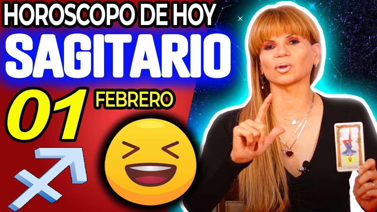 SAGITARIO ♐☢️APARECERA DE GOLPE😲Y TE CAMBIA LA VIDA💰 Horóscopo De Hoy 1 De Febrero 2026 | Mhoni