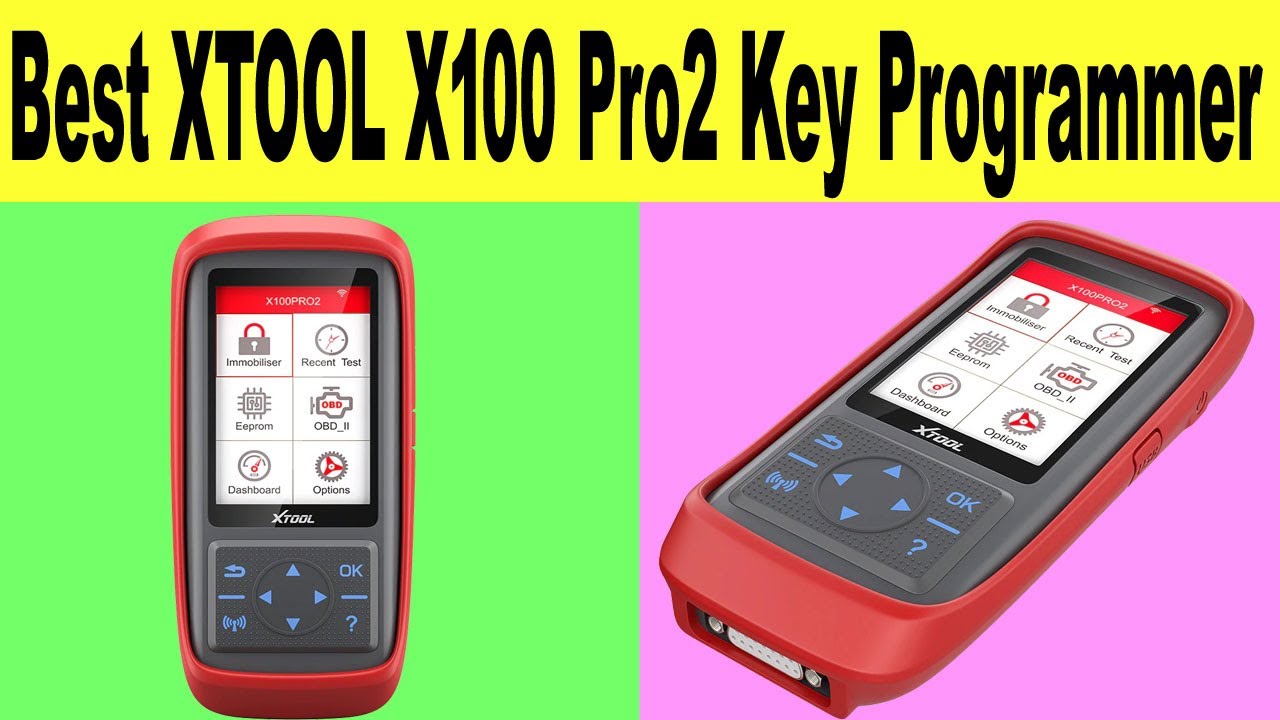 Top 5 Best XTOOL X100 Pro2 Key Programmer 2020 | X100 Pro2 OBD2 Auto Key Programmer